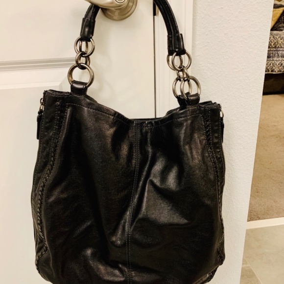 COACH 15995 Vintage DEVIN LEATHER SHOULDER BAG - Picture 5 of 13